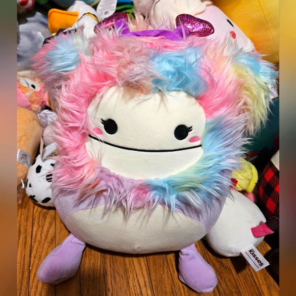 Squishmallows 12-Inch Fuzz-A-Mallow Joelle The Bigfoot - Super Soft & Cuddly Plush Toy - View #13